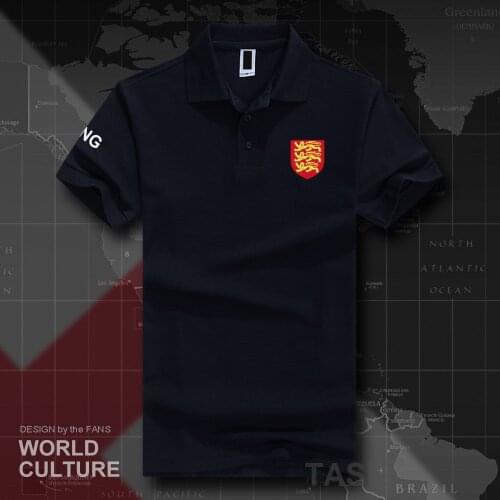 England English ENG UK polo shirts men short sleeve white brands printed for country 2018 cotton nation team flag new fashion 20