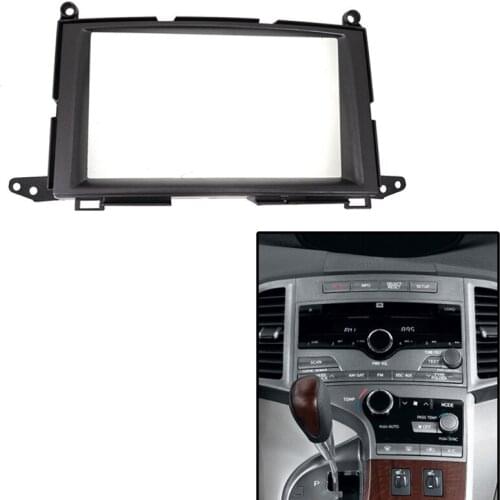 Car Radio Fascia Stereo Trim Dash Kit for TOYOTA Venza 2008-2015 178X102mm