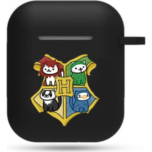 Japan Cartoon Neko Atsume Earphone Cover Case Apple AirPods 2 1 Soft Silicone wireless Bluetooth Protective Earphone Case