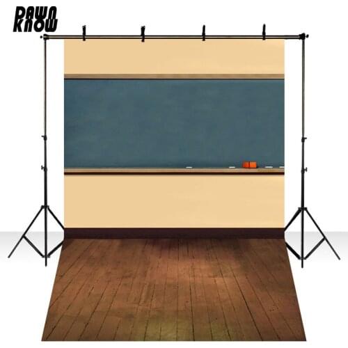 DAWNKNOW Back To School Photography Background Photocall Blackboard Indoor Photo Backdrops For Children Photo Studio lv791