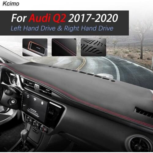 For Audi Q2 2017 2018 2019 2020 Anti-Slip Mat Dashboard Cover Pad Sunshade Dashmat Protect Carpet Anti-UV Accessories S-line Rug