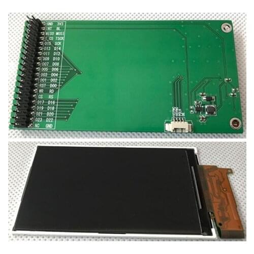 IPS 3.2 inch 16M HD TFT LCD Screen with PCB Board LG4573A Drive 24Bit RGB888 Color 480(RGB)*800
