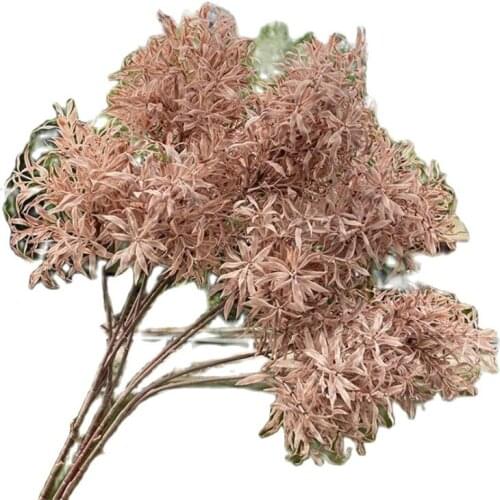 6Pcs Fake Single Stem Hydrangeas (2 Heads/piece) 33" Length Simulation Plastic Hydrangea Macrophylla for Wedding Centerpiece