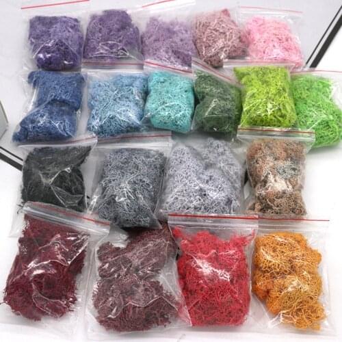 Artificial Green Plant Immortal Fake Flower Moss Grass For Home Living Room Decorative Wall Decoration DIY Landscape fake moss