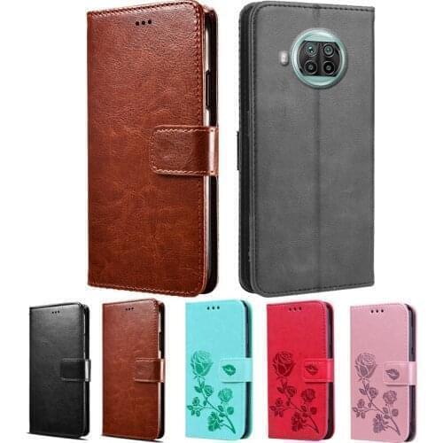 Flip Leather Case For Xiaomi Mi 10T Lite 5G Coque Phone Cover PU Leather Capa Stand Flip Funda For Xiaomi 10t Lite Wallet Shell