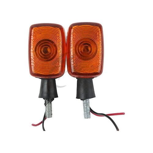 Motorcycle Orange Lens A Pair Turn Signal Light Indicator Winker For YAMAHA FZR 250RR NEW