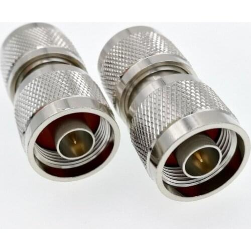 N Male To N Male RF Connector Adapter For Cell Phone Booster Repeater Yagi Antenna High Guality