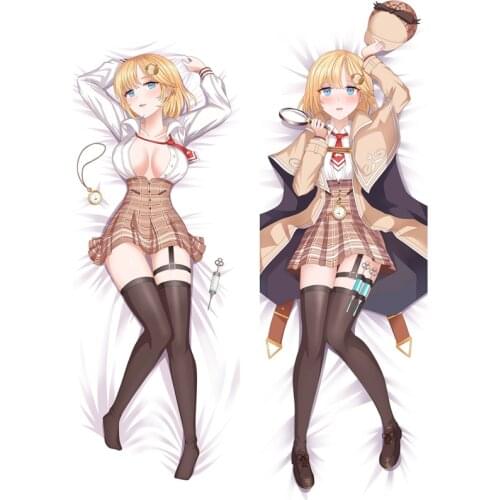 Newly Design Game Dakimakura Anime Body Cushion Cover, Vtuber Watson Amelia Pillow Case Cover