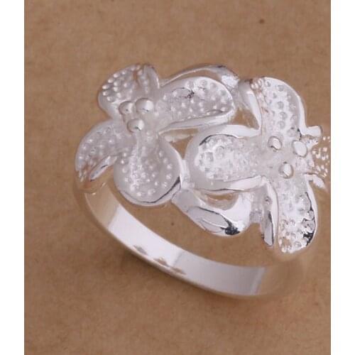 Wholesale High quality silver plated Fashion jewelry rings WR-033