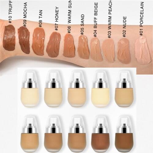 Wholesale Makeup Liquid Foundation Full Coverage Waterproof Natural Concealer Private Label Longlasting Makeup Foundation