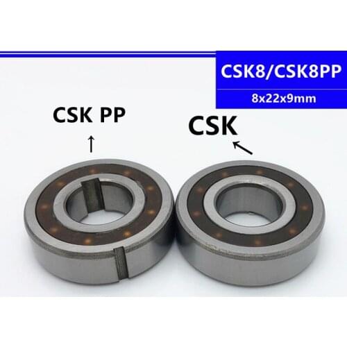 10pcs/50pcs CSK8 CSK8PP 8x22x9mm Sprag One Way Clutch Bearing 8*22*9mm Freewheel Backstop