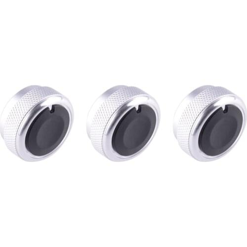 3Pcs AC Switch Knob Air Conditioning Heat Control Knobs for Toyota Tacoma Platz Vios Vitz Yaris Echo Scion X