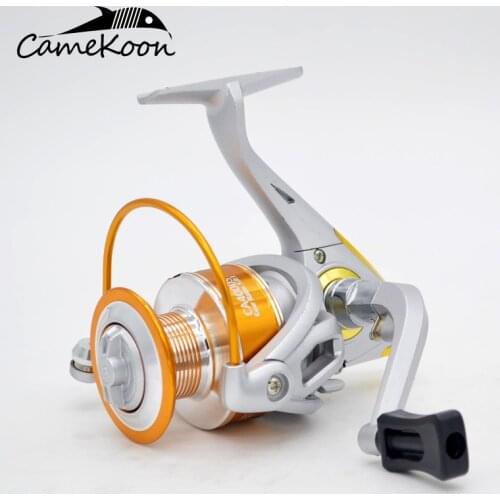 CAMEKOON 1000-6000 Series Spinning Fishing Reel 10KG Max Drag 5.0:1 Gear Ratio Lightweight Smooth Carp Pike Fishing