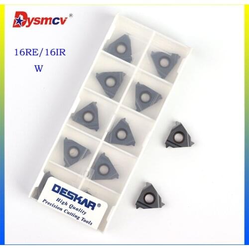 DESKAR 16ER 16IR 8W 10W 11W 12W 14W 16W 18W 19W 20W LDA high quality carbide threaded insert CNC lathe P.M.K turning tool