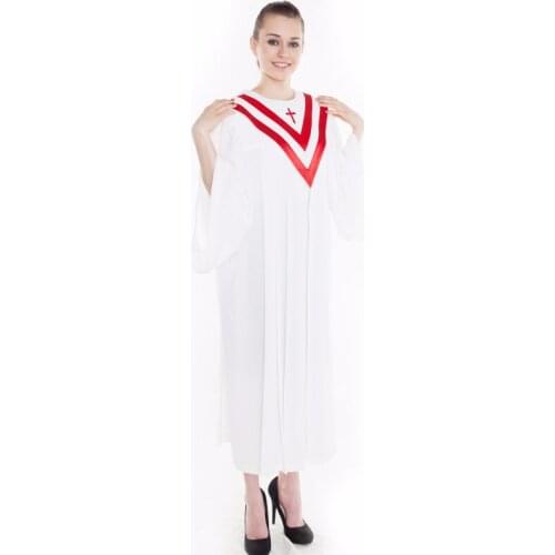 Christian Church Choir Dress Clothing Jesus Class Service Wear Wedding Hymn Holy Garments Nun Costume Christian Sing Robe