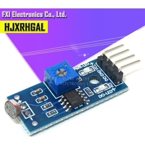 1PCS Optical Sensitive Resistance Light Detection Photosensitive Sensor Module for arduino 4pin DIY Kit