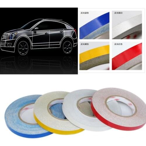 1cm*5m Car universal Night Magic Reflective Tape for Citroen C4 Picasso C4L C3-XR C2 C3 C5 C6 DS5 VTS car stickers Accessories