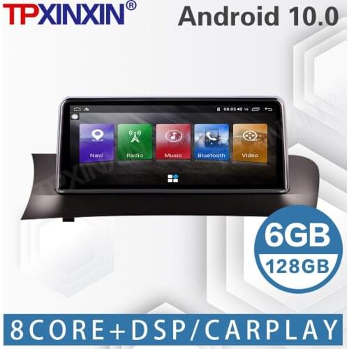 6+128G For BMW X3 F25 X4 F26 2010-2017 CIC NBT Android Screen Stereo Radio Multimedia Player GPS Navigation Carplay Head Unit