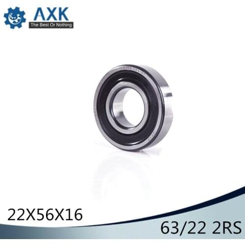 63/22 2RS Non-standard 225616 Ball Bearings 22*56*16 mm ABEC-1 ( 2 Pcs ) Bearing