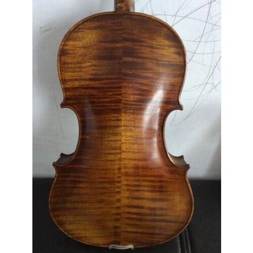 Viola Ornati style 16'' with best handcraft flamed maple back spruce top