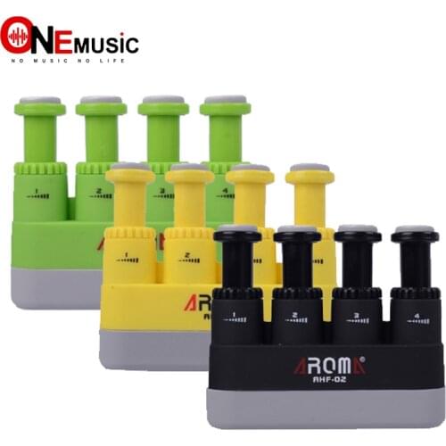 Aroma AHF-02 Hand Finger Exerciser Grip Trainer For Guitar Bass Hand Exerciser for Children (2 Lb to 3 Lb)