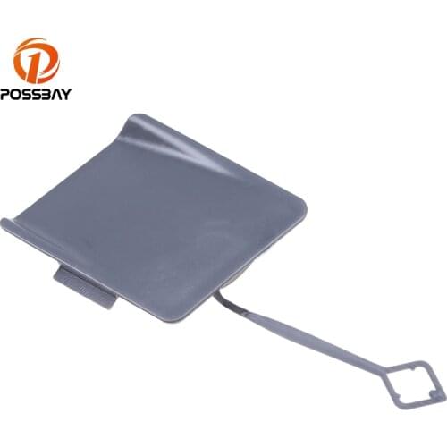 POSSBAY Car Rear Bumper Towing Hook Eye Cover Tow Hook Eye Cap Fit for BMW 5-Series F10 LCI(Facelift) 2014-2017