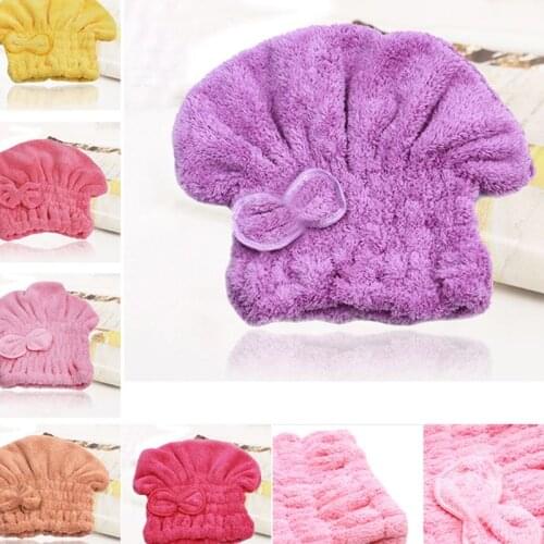 Lady girl magicquick-drying bath hair dryer,towel,turban,hat,makeup,cosmetics,hat,bathing tools,multiple colors super easy touse