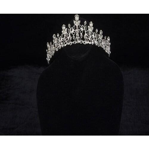 Princess Crystal Tiaras and Crowns Headband Kid Girls Love Bridal Prom Crown Wedding Party Accessiories Hair Jewelry