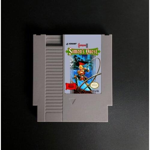 Castlevania II - Simons Quest - 72 pins 8bit Game Cartridge