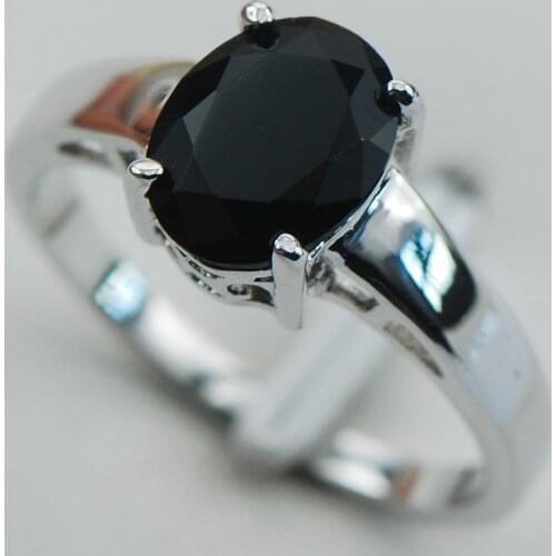Black onyx 925 Sterling Silver Wedding Party Attractive Design Ring Size 5 6 7 8 9 10 11 12 PR12 Min order is $10