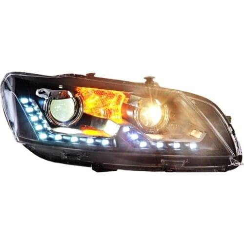 Goodmolds New Sales Head Light Assembly Modified High Lights Daytime Running Light for Vw Passat 2011-2015 Front Lamp