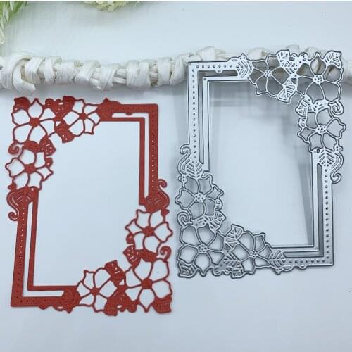 Greeting card lace Cutting Dies DIY Embossing Dies Cutter Craft Paper Card Scrapbooking Making Cut Die Mold