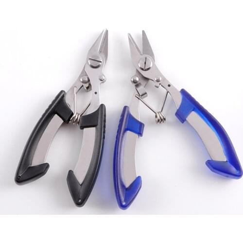 Stainless Steel Fishing Plier Scissor Braid Line Lure Cutter Hook Remover Tackle Tool Cutting Fish Use Tongs Multifunction Sciss