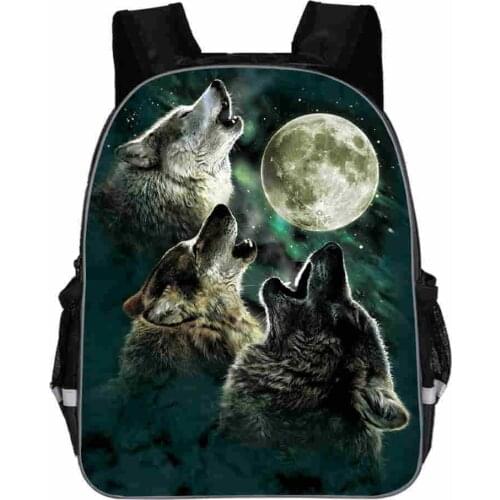 Animal Tiger Dog Wolf Backpack Men Women Travel Rucksack Fashion Surprise Gift Knapsack Beautiful Children Boys Girls Mochilas