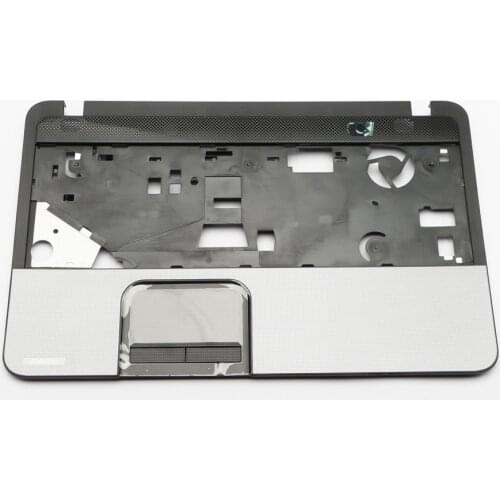 V000271020 Genuine New Top Cover Palmrest Upper Case Texture Silver w/ TouchPad Assy. B0596614S111 for Toshiba Satellite C850