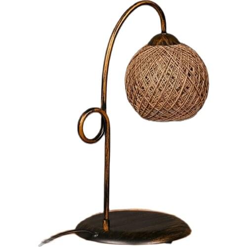 Hmydesign Gold Yellow Coffee and Green Coffee Hood Wove Tumbled Violet Decorative White Illuminated Desktop Lamp Shade Lamp