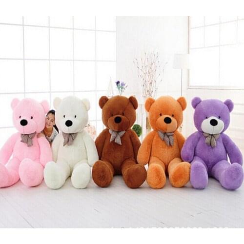 1Pcs 39"100cm Giant Teddy Bear Plush Toys Stuffed Teddy Bear Cheap Pirce Gifts for Kids Girlfriends Christmas Kawaii Plush Toys