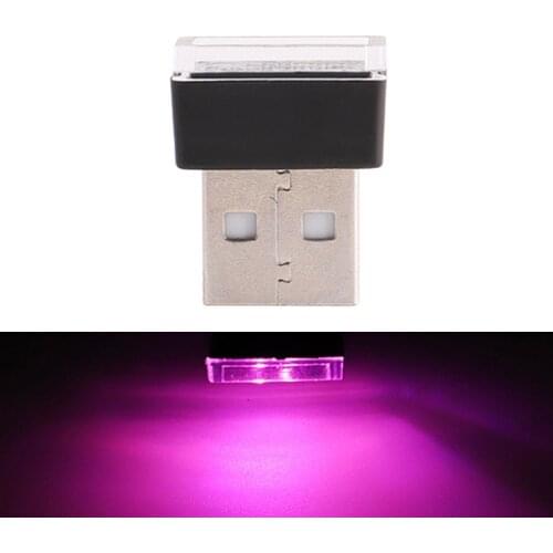 Car Interior Ambient Light 4 Colors LED Neon Mini Usb Atmosphere Lamp for Lexus ES250 RX350 330 ES240 GS460 CT200H CT DS LX LS I