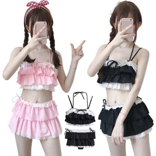 Cosfans Black One Piece Swimwear