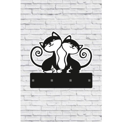 Наклейки кошки на стену Evrenos China At AliExpress