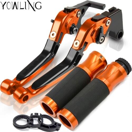 Motorcycle CBR125R Brake Clutch Levers Handle Grips CNC For Honda CBR125R CBR 125R CBR 125 R 2004-2010 2011-2020 2019 2018 2017