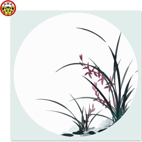 Painting by numbers art paint by number Daffodil Draw on canvas Digital Painting Famous paintings Abstract painting Color orchi