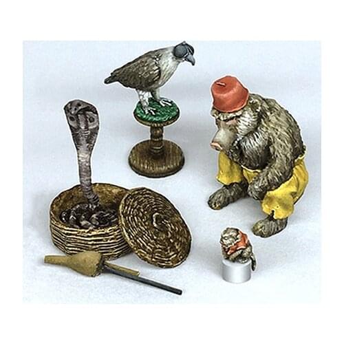 New Unassembled 1/35 model Farm set Resin Figure Unpainted Model Kit