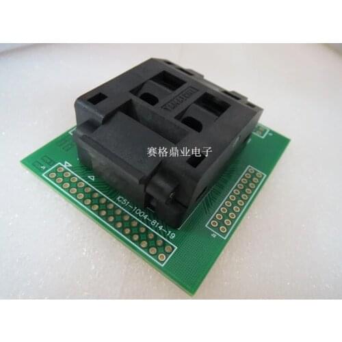 Original YAMAICHI IC Test Seat QFP100 TQFP100 Burning Programme QFP100/DIP100 Socket Adapter