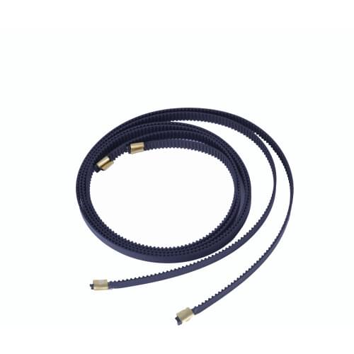 Opening Timing Belt X(765mm)+Y(720mm) Axis Koonovo Accessories Black Rubber GT2-6mm Pulley Synchronous for 3D Printer Ender 3