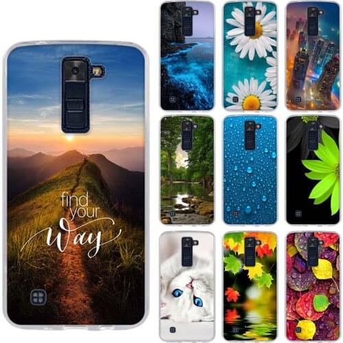 Shockproof Case For LG K8 2016 Phone Bag Fundas Printing For LG Phoenix 2 Back Cover 5.0 inch For LG K8 K350N Frame Bumper Coque