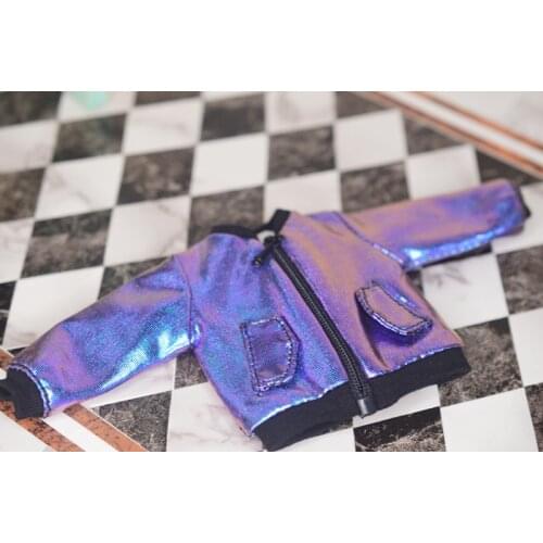 BJD doll 1/6 Size Fashion Bright eye jacket jackets personality trends multicoloured clothes male and female doll accessories