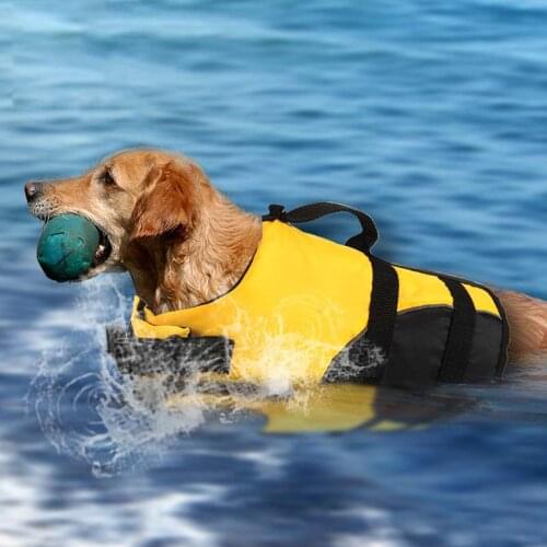 Reflective Dog Life Vest Summer Safety Swimming Jacket Clothes Swimwear for Pets Suit Big Size XL/XXL/XXXL/XXXXL