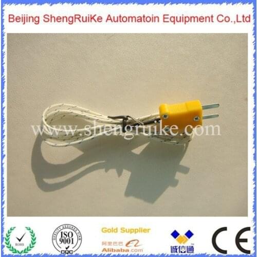 TM902C Thermocouple with Yellow Connector fiberglass thermocouple K