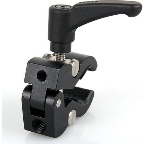 Camera Clamp Photography Friction Arm Pliers Clip Holder Bracket for Led Lamp Flash Tripod Monopod Crab Claw Clamp